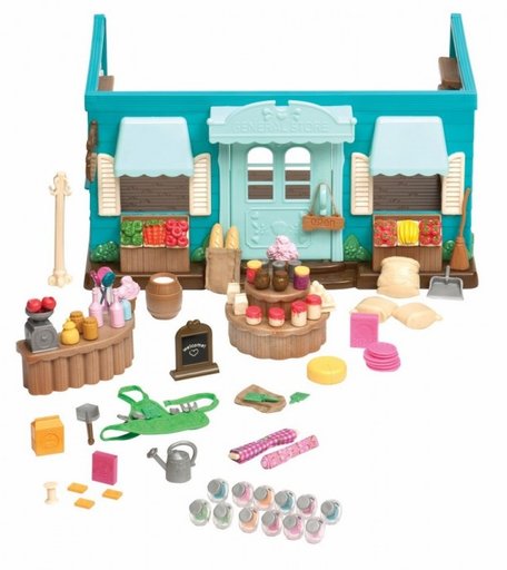 Li'l Woodzeez Набор Магазин с аксессуарами