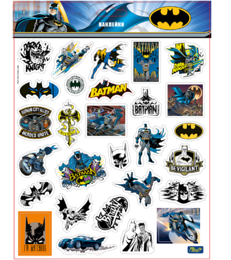 Наклейки Priority Бэтмен