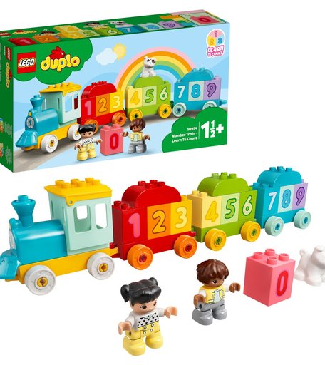 Конструктор LEGO DUPLO 10954 Поезд с цифрами — учимся считать