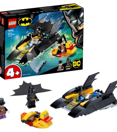Конструктор LEGO DC Comics Super Heroes 76158 Погоня за Пингвином на Бэткатере