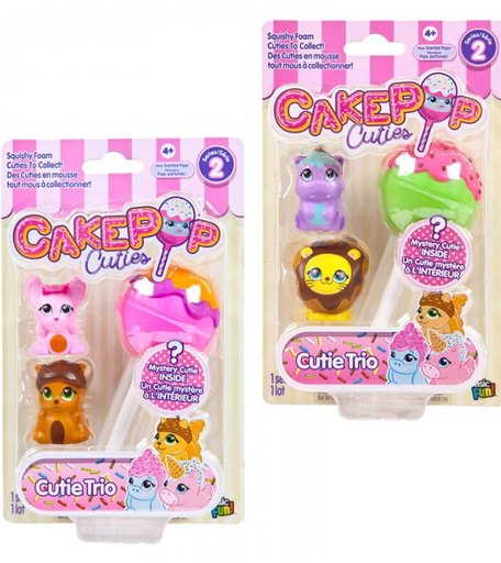 Cake Pop Cuties Набор игрушек Серия 2 3 шт.