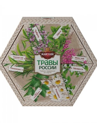 Миниатюра фотографии Майский чай ассорти травы россии 141 г