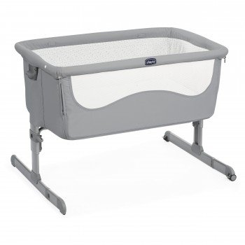 Кроватка детская Chicco Next2Me Pearl, серый