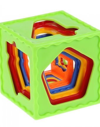 Миниатюра фотографии Развивающая игрушка умка пирамидка весёлые кубики