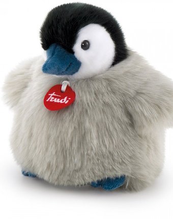 Миниатюра фотографии Мягкая игрушка trudi пингвин-пушистик 24 см