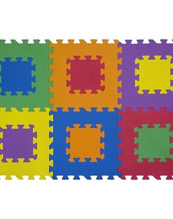 Миниатюра фотографии Игровой коврик funkids 12" мозаика-12, толщина 10мм kb-049-6-nt10-m