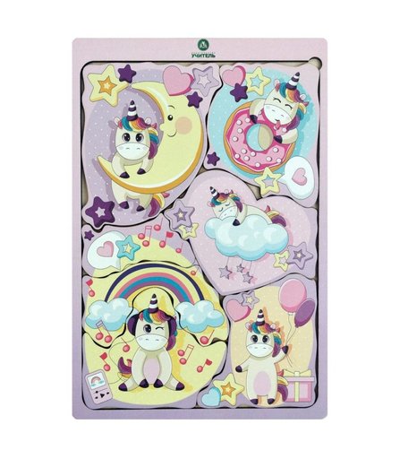 Пазл Издательство Учитель Друзья-единорожки