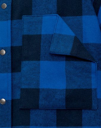 Миниатюра фотографии Фланелевая рубашка button blue