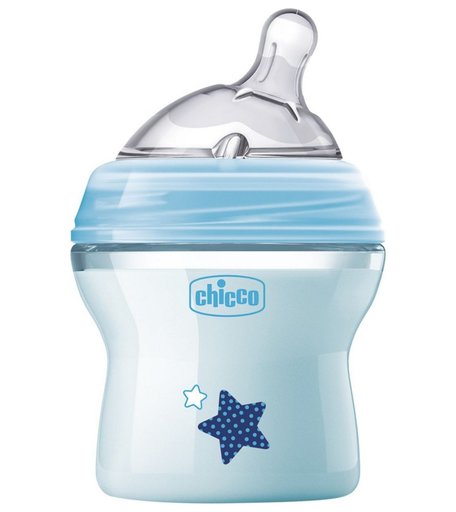 Бутылочка Chicco Natural Feeling, с рождения, 150 мл