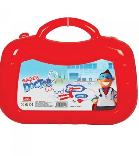 Terides Игровой набор Доктора чемодан (10 предметов)