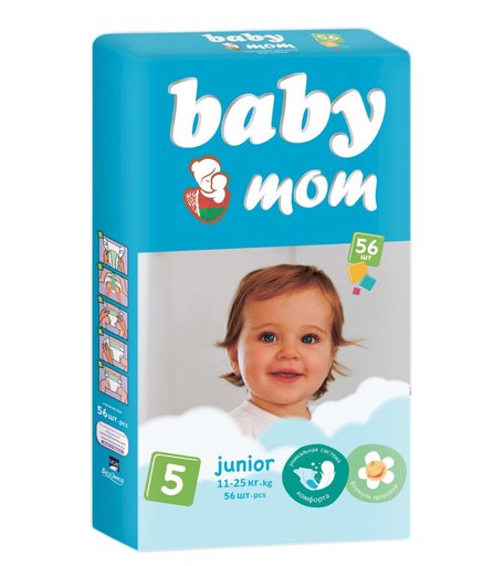 Подгузники BABY MOM дышащие () шт.