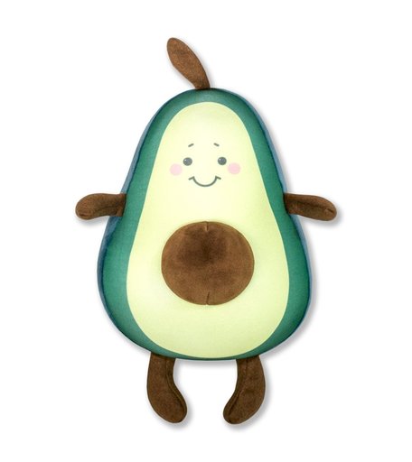 Игрушка антистресс Штучки Авокадо 19х24х32 цвет: зеленый+желтый