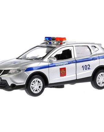 Игрушечная машинка Технопарк Nissan Qashai полиция 12 см