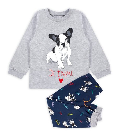 Пижама лонгслив/брюки Веселый малыш