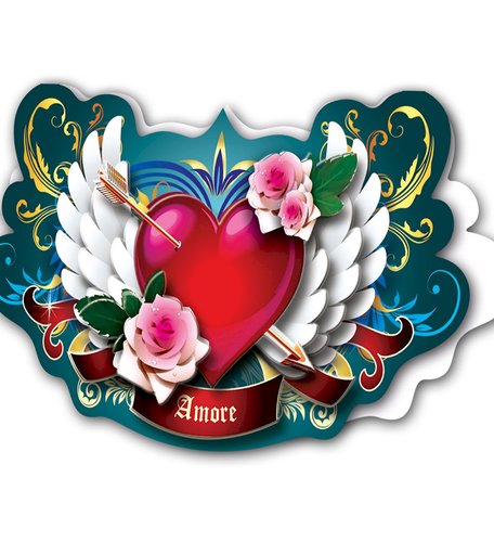 Хобби и Творчество VIZZLE Объемная картина Стрела любви