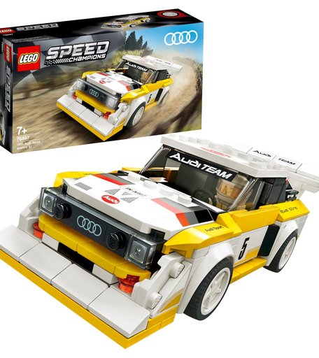 Конструктор LEGO Speed Champions 76897 1985 Audi Sport quattro S1