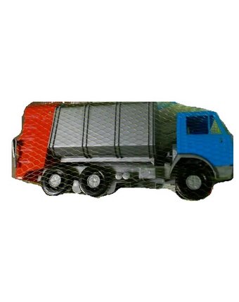 Машинка Orion Toys Мусоровоз (голубая кабина, серый кузов) 20 см
