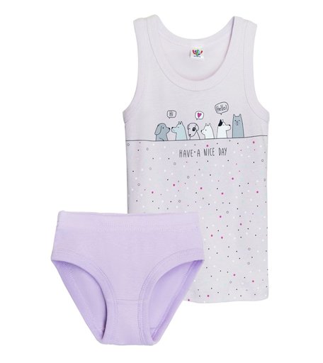 Комплект майка и трусы Let'S Go