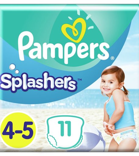 Трусики-подгузники Pampers Splashers, р. 04.май, 9-15 кг, 11 шт