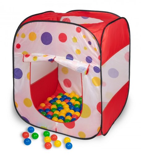 SevillaBaby Игровой домик квадратный + 100 шаров Чудесный