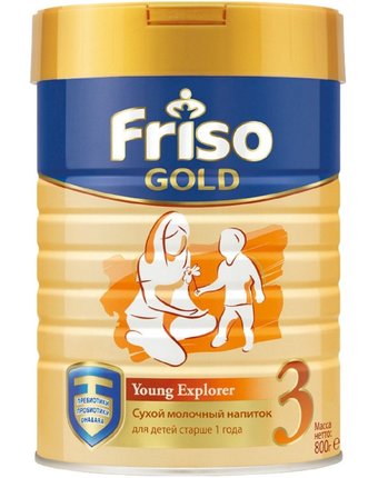 Молочный напиток Friso Gold 3 с 12 месяцев, 800 г