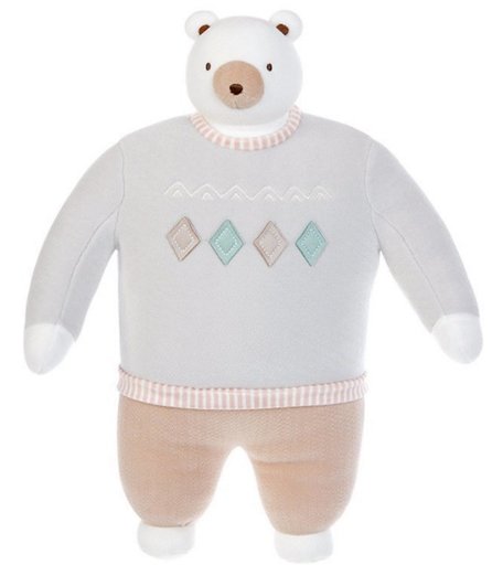 Мягкая игрушка Super01 Медведь 25 см цвет: мультиколор