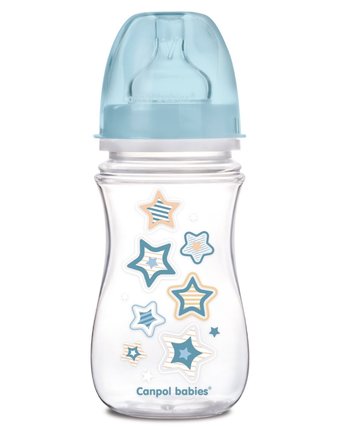 Бутылочка Canpol Newborn baby, с 3 месяцев, 240 мл