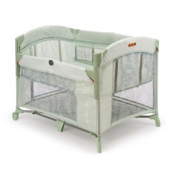 Миниатюра фотографии Манеж-кровать happy baby wilson, зеленый