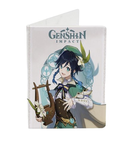 Обложка для паспорта А5 Super01 Геншин Импакт
