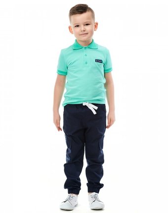 Миниатюра фотографии Lucky child брюки для мальчика полоска круиз 79-111