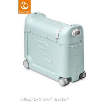 Чемодан-трансформер Stokke JETKIDS BEDBOX, Green Aurora, зеленый