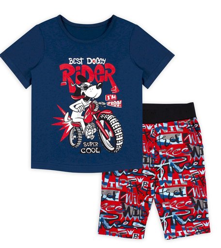 Комплект футболка/шорты Веселый малыш