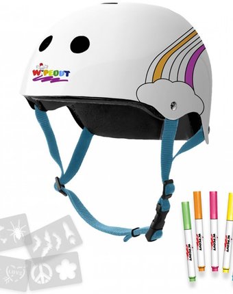 Wipeout Шлем с фломастерами Rainbow