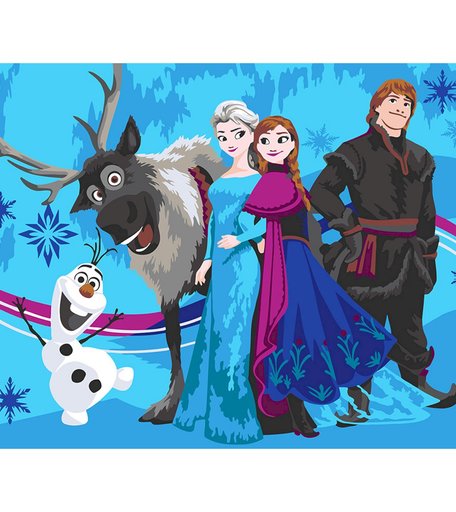 Набор для раскрашивания по номерам ФРЕЯ Холодное сердце