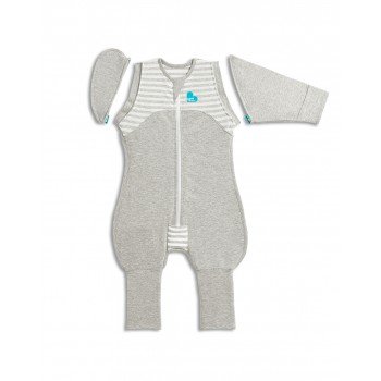Спальный комбинезон Love To Dream Swaddle UP Transition Suit Original M, Grey, серый