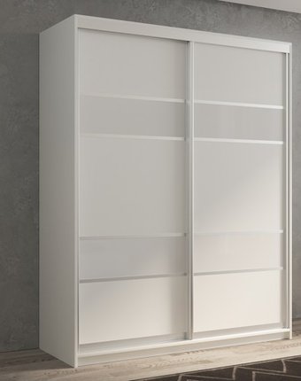 Миниатюра фотографии Шкаф рв-мебель купе 2-х дверный кааппи 160х60 см (белый бриллиант)