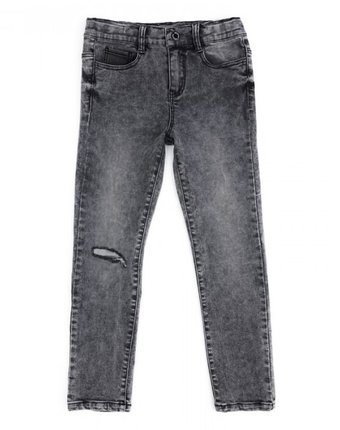 Миниатюра фотографии Playtoday брюки текстильные джинсовые для мальчиков рок-звезда 181056