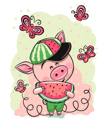 Набор для раскрашивания по номерам ФРЕЯ Вкусное лето