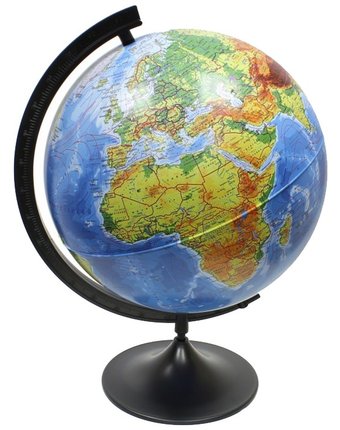 Globen Глобус Земли физический 320 серия Классик