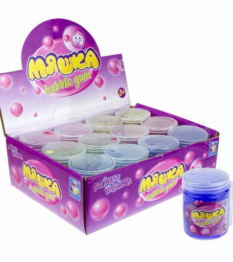 Слайм 1Toy Мелкие пакости Buble gum,
