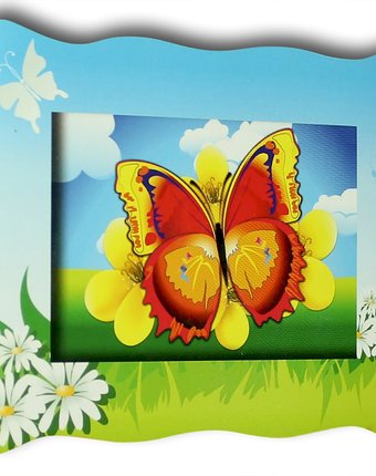 Хобби и Творчество VIZZLE Объемная картина Бабочка