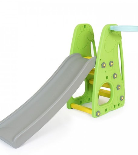 Happy Box Детский игровой комплекс Giraffe JM-755G горка и баскетбольное кольцо с мячом