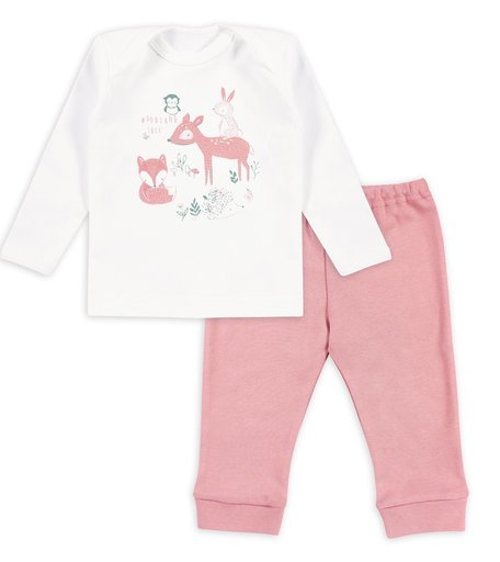 Комплект лонгслив/брюки Веселый малыш Wooly Wool