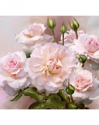 Molly Картина мозаикой Бузин розы освещенные солнцем 40х50 см