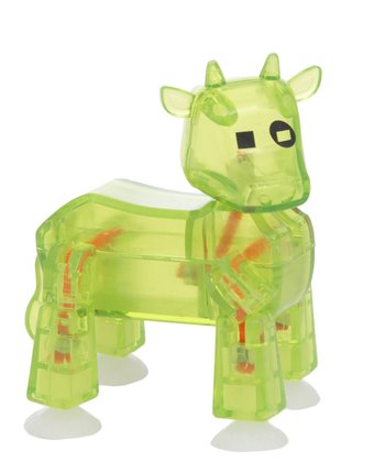Миниатюра фотографии Фигурка stikbot , зеленая корова
