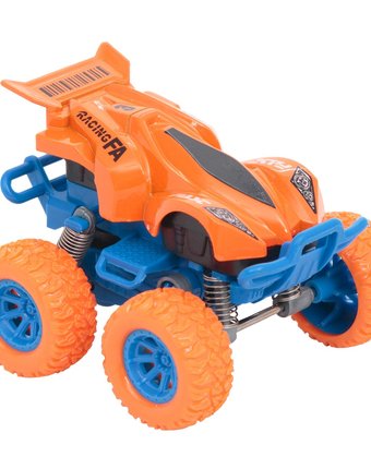 Миниатюра фотографии Игрушка игруша машинка оранжево-синяя