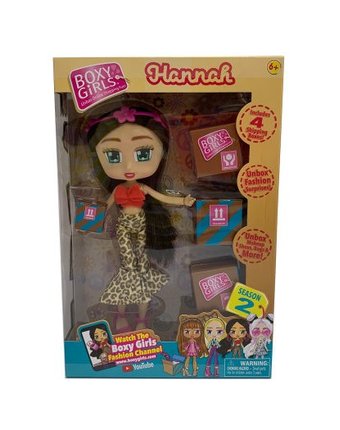 1 Toy Кукла Boxy Girls Hannah с аксессуарами 20 см