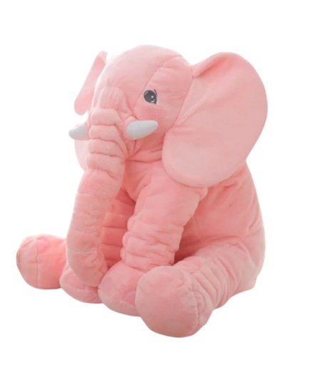 Мягкая игрушка Super01 Слон 60 см цвет: розовый