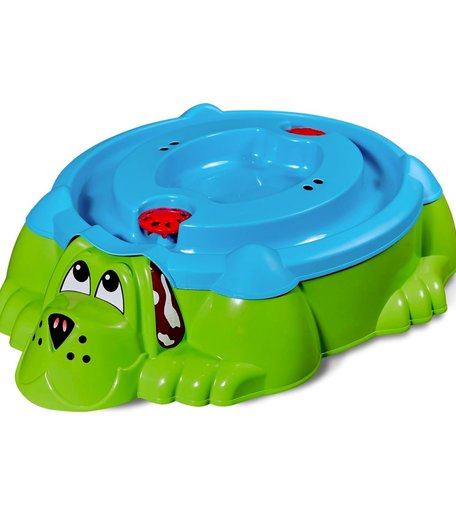 Песочница Palplay Собачка с крышкой 432