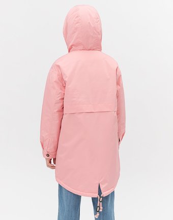 Миниатюра фотографии Розовое пальто button blue